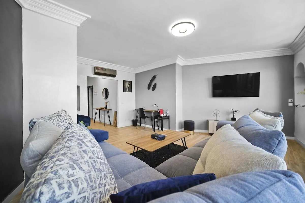 Cozy Apartment With Panoramic View In Centre Town Marrakesh Marocko