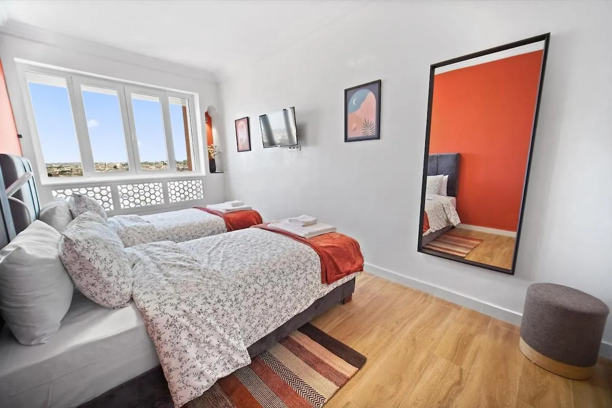 Cozy Apartment With Panoramic View In Centre Town Marrakesh Marokko